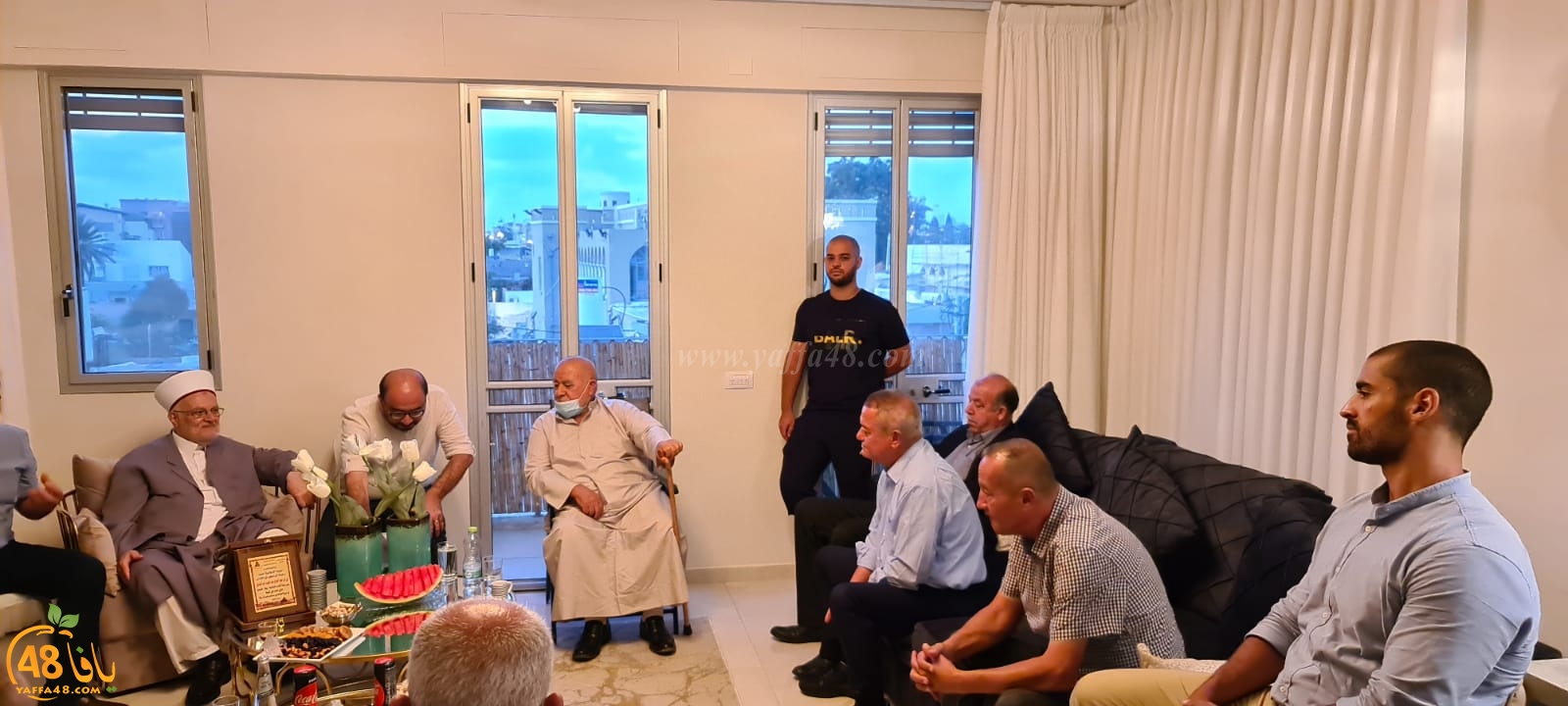 فيديو: وفد مقدسي برئاسة الشيخ د. عكرمة صبري في زيارة لعائلات يافاوية